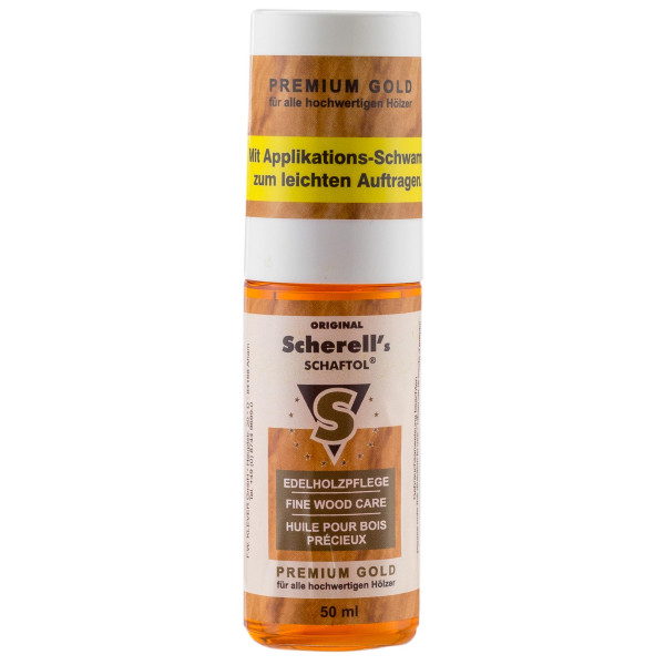 Huile pour bois teinte Premium gold - Schaftol — vue 3