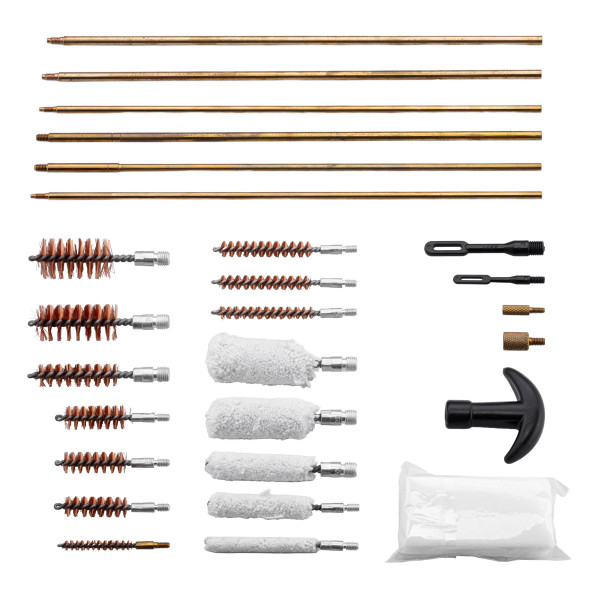 Coffret de nettoyage pour canons armes d'épaule et de poings (34 pièces) — vue 4