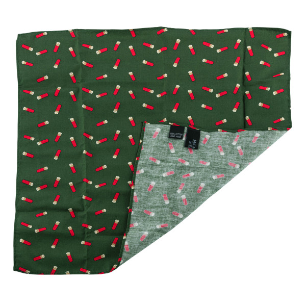 Mouchoirs en tissu avec motif cartouches de chasse — vue 2