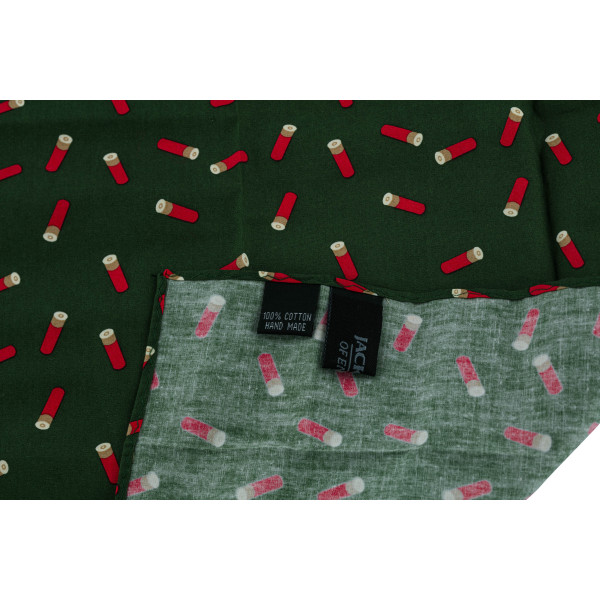 Mouchoirs en tissu avec motif cartouches de chasse — vue 4