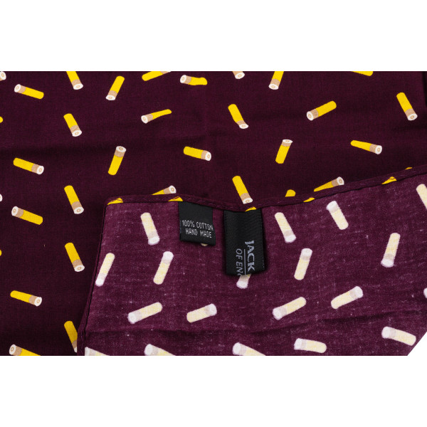 Mouchoirs en tissu avec motif cartouches de chasse — vue 7