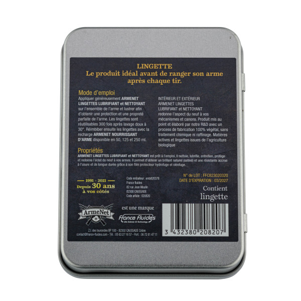 Armenet Lingettes lubrifiant et nettoyant petit modèle — vue 4