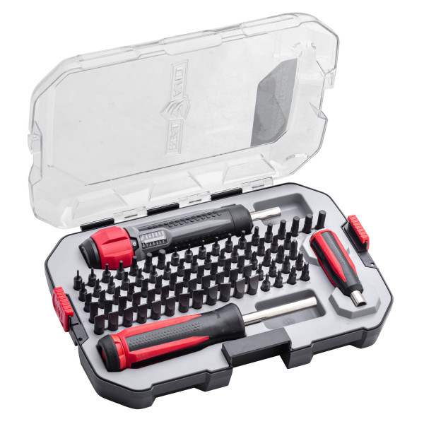 Tournevis avec 83 embouts et tournevis dynamométrique SMART TORQ — vue 2