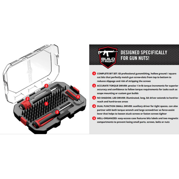 Tournevis avec 83 embouts et tournevis dynamométrique SMART TORQ — vue 5