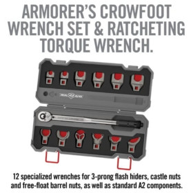 Kit pour AR15 REAL AVID MASTER-FIT Clef dynamométrique + 12 pièces — vue 2