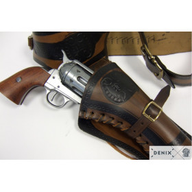 Ceinturon avec un holster pour revolver Western — vue 2