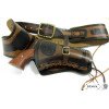 Ceinturon avec un holster pour revolver Western — vue 6