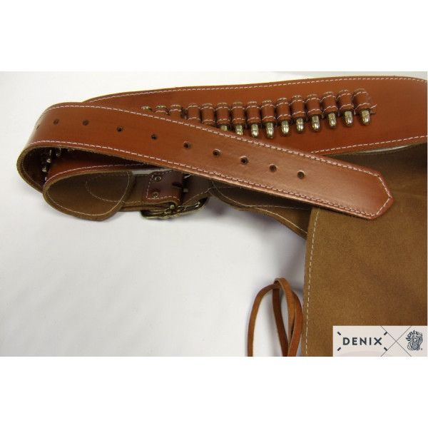 Ceinturon avec un holster sherif pour revolver Western — vue 2