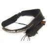 Ceinturon noir avec un holster pour revolver Western — vue 3