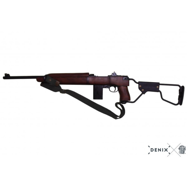 Réplique décorative Denix de la carabine américaine USM1 à crosse pliante — vue 4