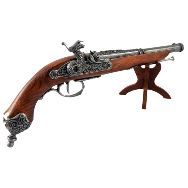 Réplique décorative Denix de pistolet à percussion italien de 1825 — vue 4