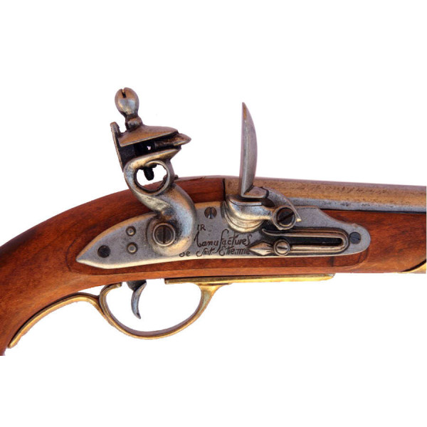 Réplique décorative Denix de pistolet de cavalerie français AN IX — vue 3