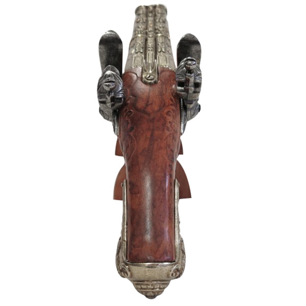 Réplique décorative Denix de pistolet français à 2 canons 1806 — vue 4