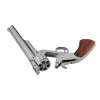 Réplique décorative Denix de Revolver Smith & Wesson 1869 nickelé — vue 4