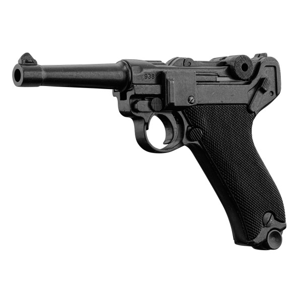 Réplique décorative Denix du pistolet allemand Luger P08 — vue 6