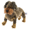 Peluche Teckel à poil dur debout — vue 2