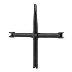 Clef démonte cheminée Pedersoli cruciforme universelle