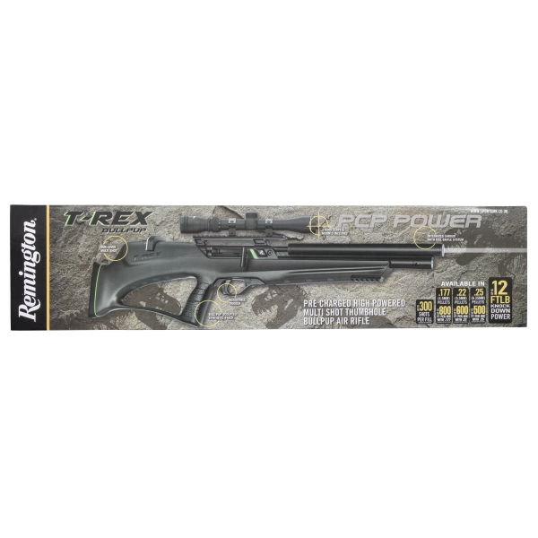 Carabine Remington T-REX Bullpup PCP C5.5 19.9J + Lunette 3-9X40 — vue 3