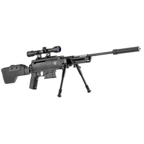 Carabine à air comprimé Black Ops type sniper Cal. 4.5 mm