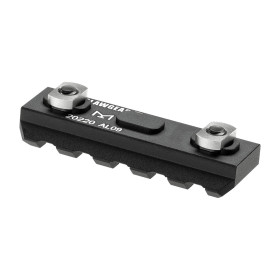 Rail aluminium CLAWGEAR M-LOK 5 Slots — vue 2