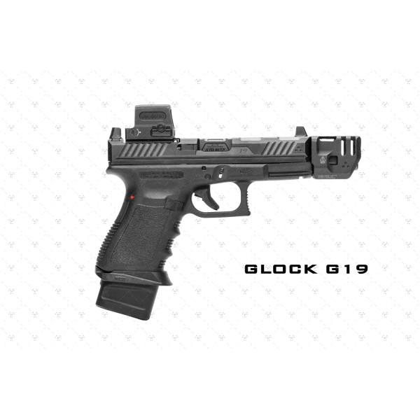 Compensateur STRIKE INDUSTRIES Mass Driver pour GLOCK19 GEN5 — vue 6
