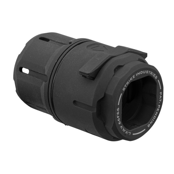 Compensateur anti blast STRIKE INDUSTRIES montage QD cal 5.56/9mm — vue 2