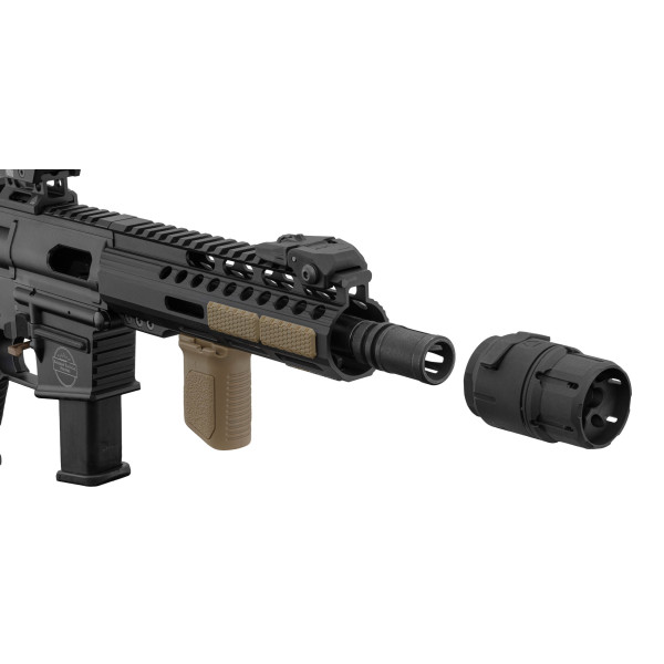 Compensateur anti blast STRIKE INDUSTRIES montage QD cal 5.56/9mm — vue 7