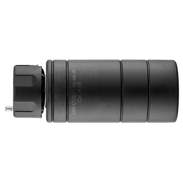 Silencieux SAI M80CQS50 cal 5.56 avec fixation QD pour cache flamme A2 — vue 3