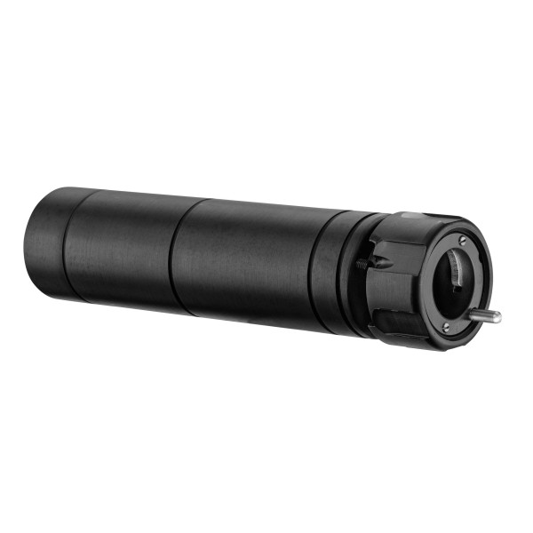 Silencieux SAI M80K cal 5.56 avec fixation QD pour cache flamme A2 — vue 2