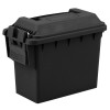 Caisse munition polymère noir 17.5X9X13.5 cm