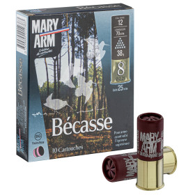 Cartouches Mary Arm Bécasse 38 BG- Cal. 12/70 — vue 4