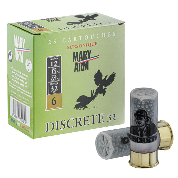 Cartouches Mary-Arm subsoniques - Cal. 12/67 — vue 2