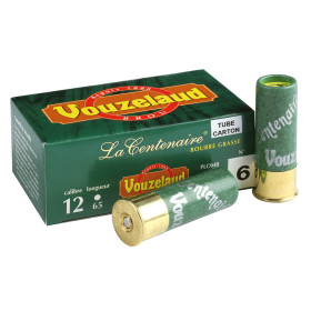 Cartouches Vouzelaud - La Centenaire tube carton - Cal. 12/65 — vue 4
