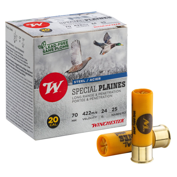 Cartouches Winchester Steel spécial plaines 20/70 24g — vue 3