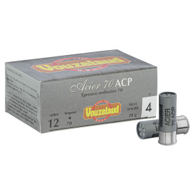 Cartouches Vouzelaud Acier 70 ACP - Cal. 12/70