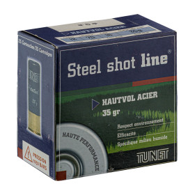 Cartouches Tunet Acier Haut Vol 12/70 HP 35g - Hautes Performances