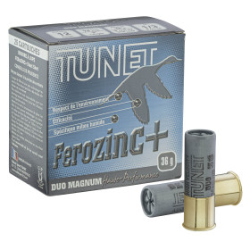 Cartouches de chasse Hautes Performances Tunet Ferozinc+ Duo-Magnum 12/76 36g Acier numéro 1/3 — vue 2