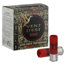 Cartouches TUNET Red Tempest 35g acier 12/76 Hautes Performances — vue 3