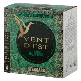 Cartouches TUNET,BLACK TEMPEST 32g acier 12/70 — vue 3