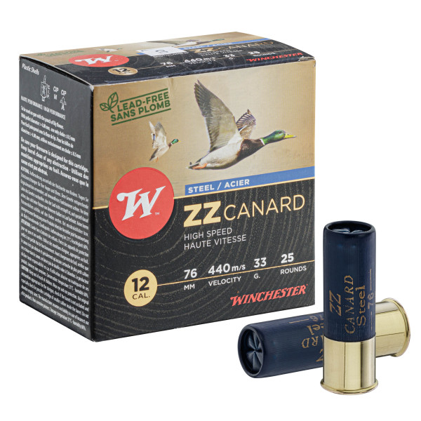 Cartouches Winchester ZZ Canard Acier - Cal. 12/76 Hautes Performances — vue 4