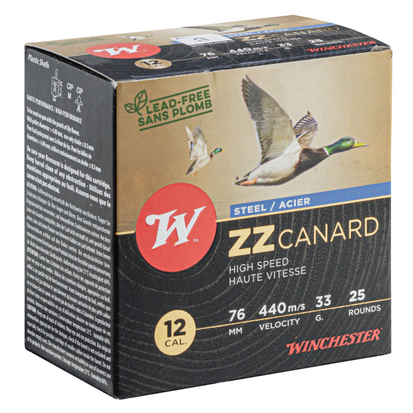Cartouches Winchester ZZ Canard Acier - Cal. 12/76 Hautes Performances — vue 10