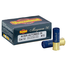 Cartouches Vouzelaud - Acier Auto Mag 35 - Cal. 12/76 — vue 2