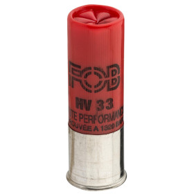 Cartouches Fob HV 33 Acier haute performance Magnum - Cal. 12/76