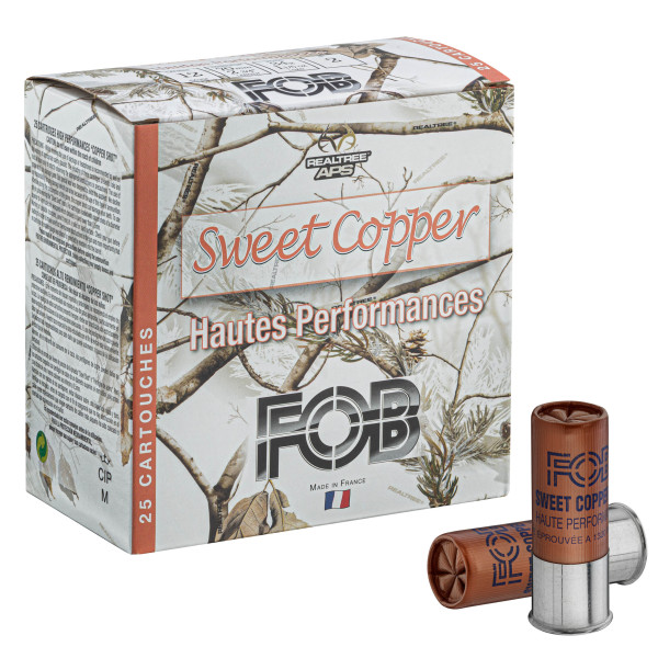Cartouches Hautes Performances Fob écologiques Sweet Copper - Cal. 12/70 — vue 2