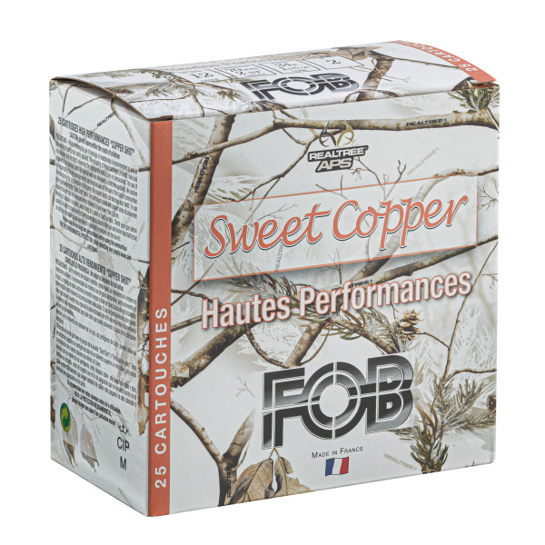 Cartouches Hautes Performances Fob écologiques Sweet Copper - Cal. 12/70 — vue 12