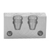 Lee Precision - Moule à balle Semi Wad Cutter double cavité