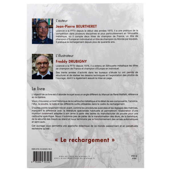 Manuel de rechargement Tome 1: LE RECHARGEMENT, COMPOSANTS, OUTILS, PROCÉDURES, BALISTIQUE — vue 5