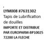 Case Lube Pad Lyman — vue 2