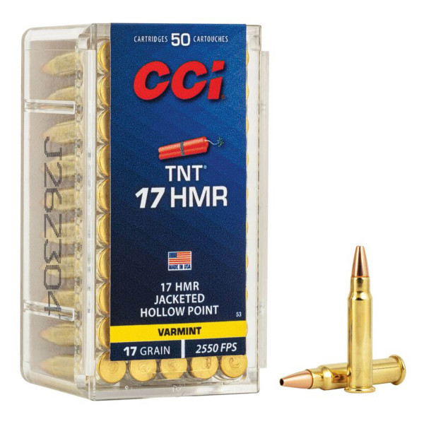 Cartouches CCI .17 HMR TNT Green 17 grains — vue 5