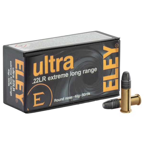 Cartouches ELEY Extreme Long Range .22LR 40gr / 2,59g — vue 6